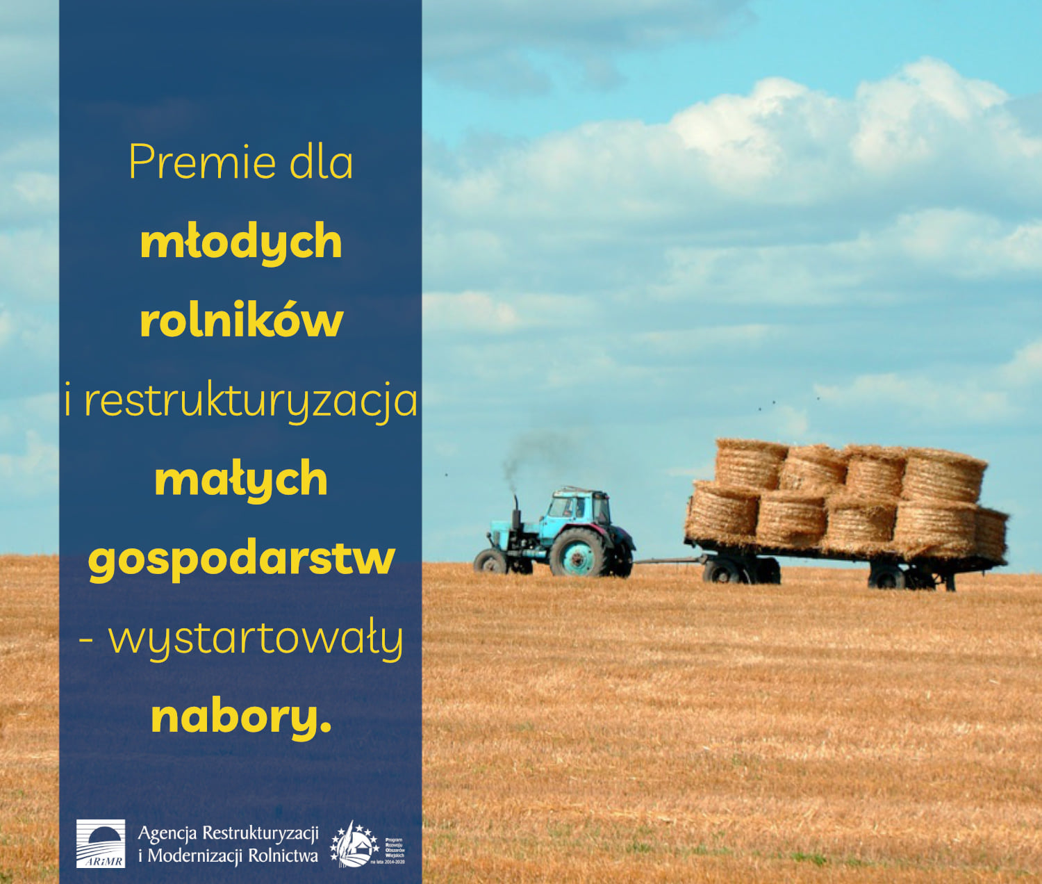 Ilustracja do informacji: Premie dla młodych rolników i restrukturyzacja małych gospodarstw: