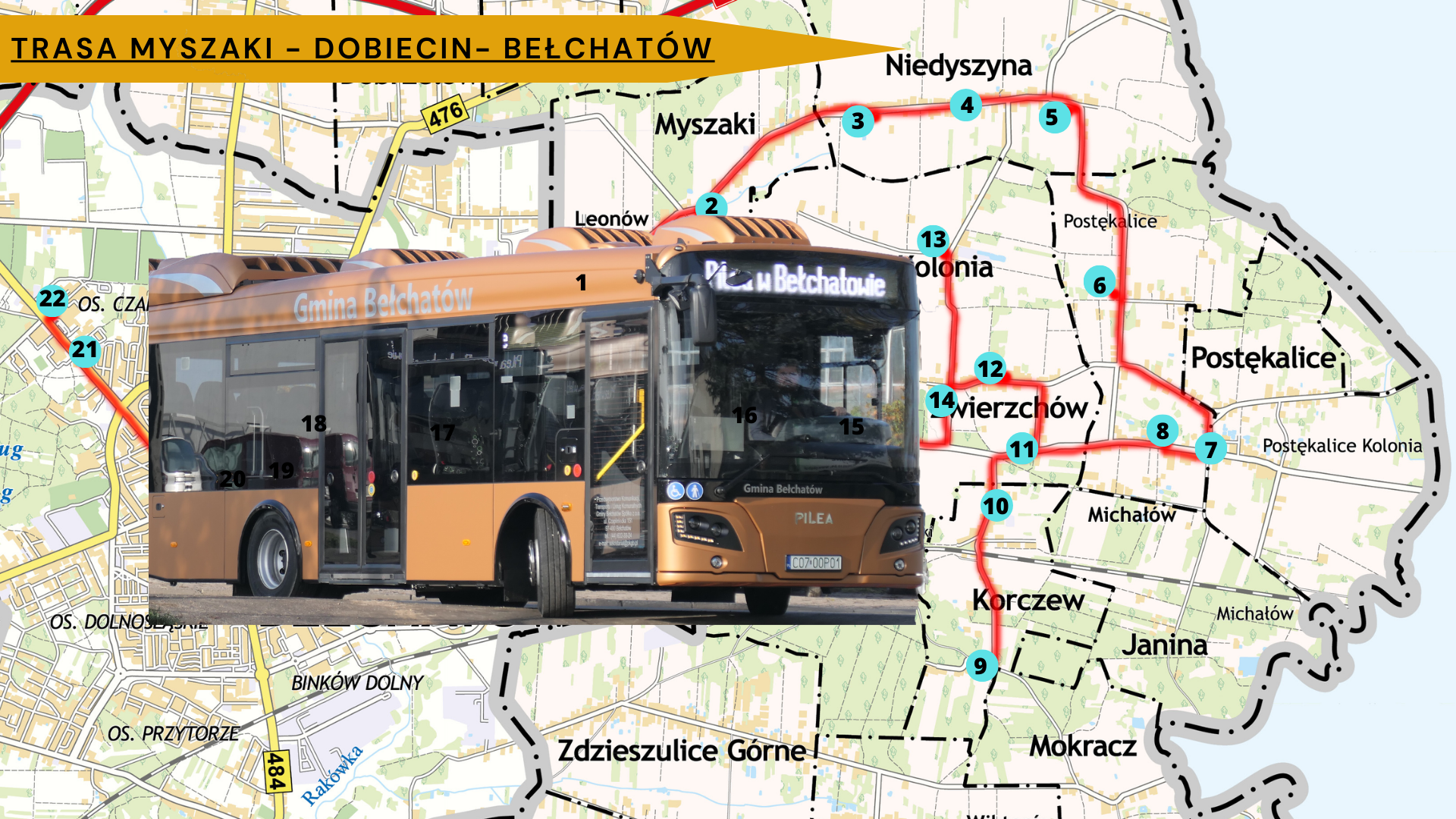 Ilustracja do informacji: Gminne autobusy 28 listopada wyjadą na trzy trasy. Sprawdź rozkłady jazdy