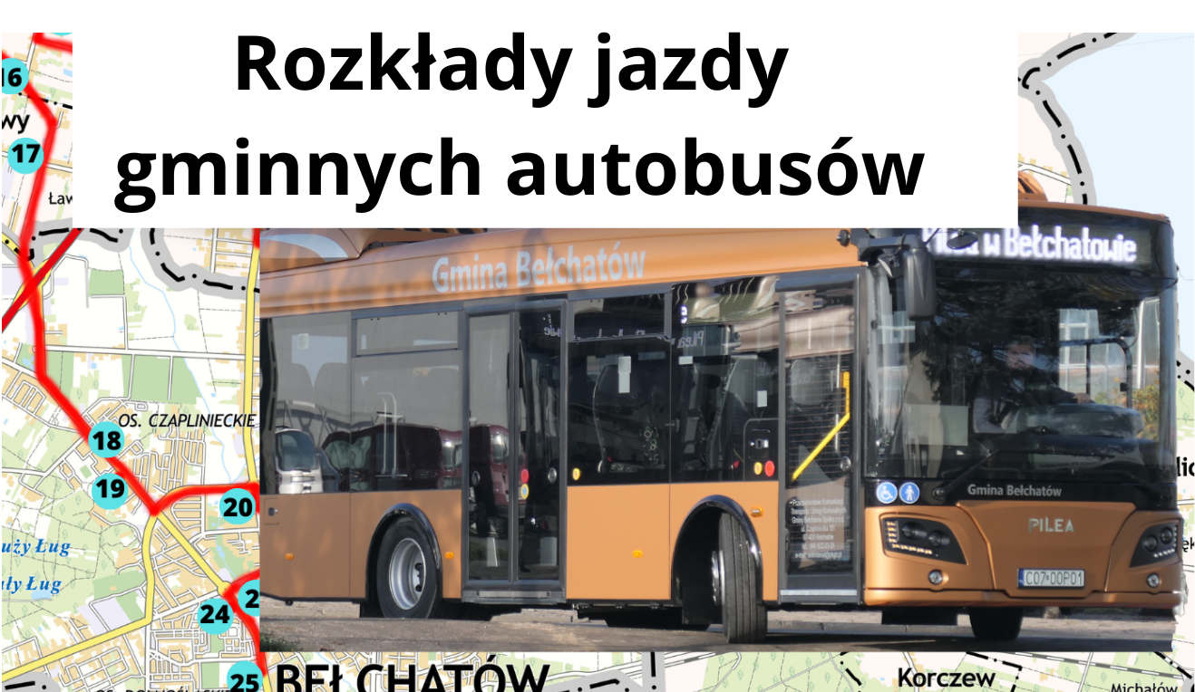 Ilustracja do informacji: Nowe rozkłady jazdy gminnych linii autobusowych. Sprawdź, co się zmienia.