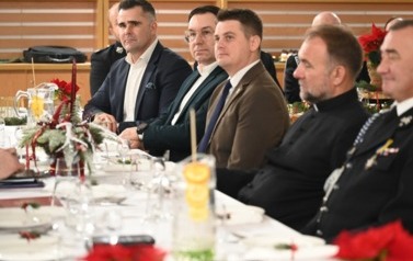 Wigilijne spotkanie Zarządu Powiatowego Związku OSP RP Powiatu Bełchatowskiego w Emilinie 12