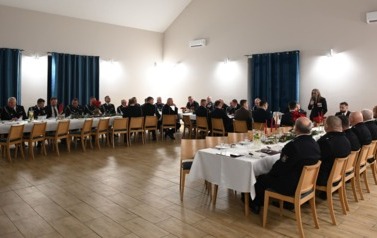 Wigilijne spotkanie Zarządu Powiatowego Związku OSP RP Powiatu Bełchatowskiego w Emilinie 18
