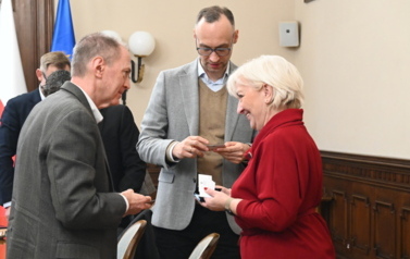 O inwestycji w strefie przemysłowej w Domiechowicach na spotkaniach w Ł&oacute;dzkim Urzędzie Wojew&oacute;dzkim i w Urzędzie Marszałkowskim w Łodzi 1