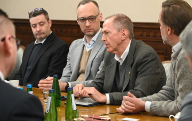 O inwestycji w strefie przemysłowej w Domiechowicach na spotkaniach w Ł&oacute;dzkim Urzędzie Wojew&oacute;dzkim i w Urzędzie Marszałkowskim w Łodzi 7