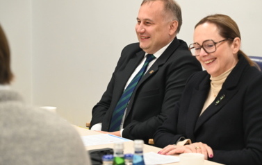 O inwestycji w strefie przemysłowej w Domiechowicach na spotkaniach w Ł&oacute;dzkim Urzędzie Wojew&oacute;dzkim i w Urzędzie Marszałkowskim w Łodzi 46