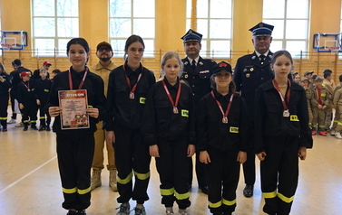 I Powiatowe Halowe Młodzieżowe Zawody Sportowo - Pożarnicze Łękawa 2026 27