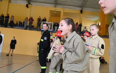 I Powiatowe Halowe Młodzieżowe Zawody Sportowo - Pożarnicze Łękawa 2026 164
