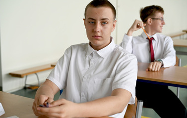 Egzamin &oacute;smoklasist&oacute;w w szkołach prowadzonych przez Gminę Bełchat&oacute;w 36