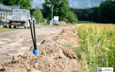 Budowa oświetlenia w Mazurach 24