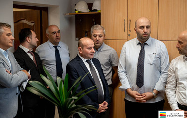 Delegacja gruzińskiego miasta Chiatura odwiedziła Gminę Bełchat&oacute;w 83