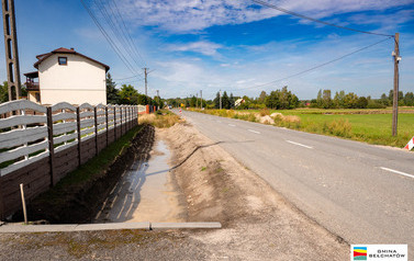W Woli Mikorskiej trwa budowa kanalizacji sanitarnej 2