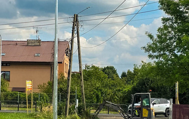 Budowa oświetlenia na tzw. ulicy "Bratkowej" w Dobrzelowie 1