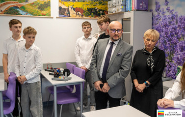 Otwarcie nowej ekopracowni w SP w Dobiecinie 13