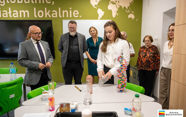 Otwarcie ekopracowni w ZSP w Janowie 9
