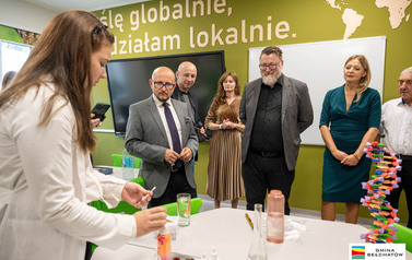 Otwarcie ekopracowni w ZSP w Janowie 10