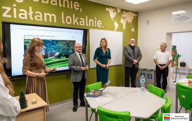 Otwarcie ekopracowni w ZSP w Janowie 28