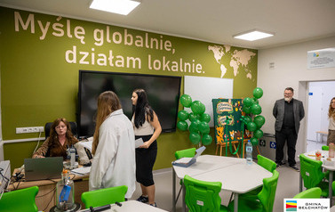 Otwarcie ekopracowni w ZSP w Janowie 34