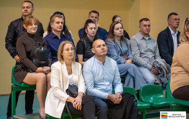 Ślubowanie pierwszoklasist&oacute;w w ZSP w Kurnosie Drugim 76