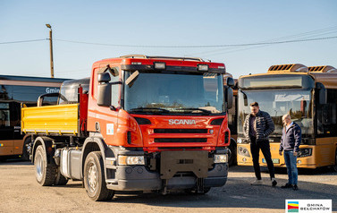Nowa Scania w taborze gminnej sp&oacute;łki 9