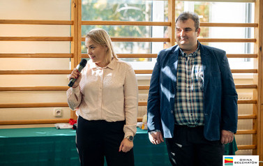 Ślubowanie pierwszoklasist&oacute;w w ZSP w Domiechowicach 33