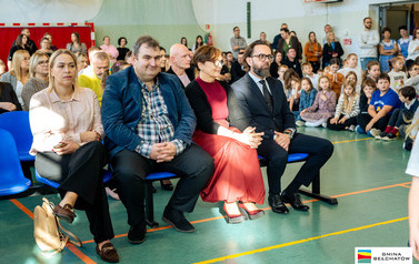 Ślubowanie pierwszoklasist&oacute;w w ZSP w Domiechowicach 113