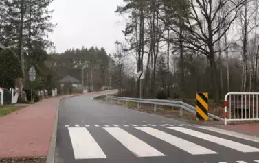 Droga w Oleśniku już po przebudowie 13