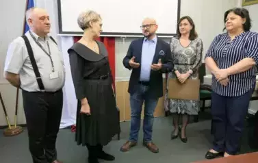 Witamy w gronie emeryt&oacute;w - pożegnanie wieloletnich pracownik&oacute;w Urzędu Gminy Bełchat&oacute;w 9