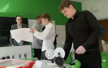 Otwarcie nowej ekopracowni w Łękawie 12