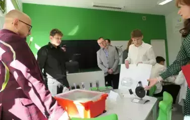 Otwarcie nowej ekopracowni w Łękawie 13