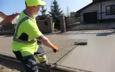 Budowa drogi betonowej w Zawadach 2