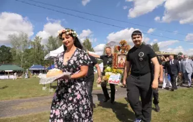 Dożynki Gminne w Oleśniku - Porębach 119