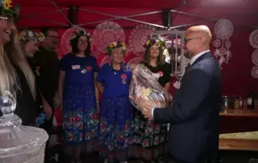 Dożynki Gminne w Oleśniku - Porębach 345