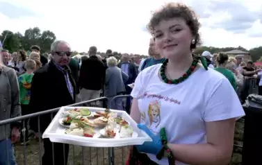 Dożynki Gminne w Oleśniku - Porębach 416