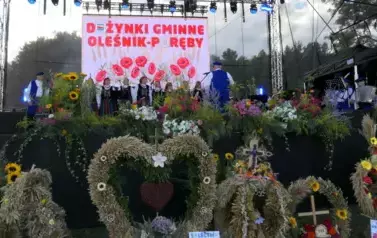 Dożynki Gminne w Oleśniku - Porębach 585