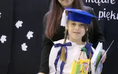 Ślubowanie pierwszak&oacute;w w Zespole Szkolno - Przedszkolnym w Łękawie 2