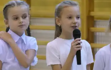 Ślubowanie pierwszak&oacute;w w Zespole Szkolno - Przedszkolnym w Łękawie 29