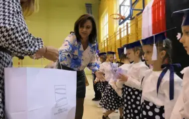 Ślubowanie pierwszak&oacute;w w Zespole Szkolno - Przedszkolnym w Łękawie 37