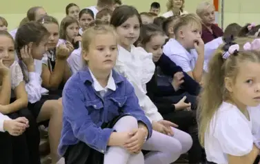 Ślubowanie pierwszak&oacute;w w Zespole Szkolno - Przedszkolnym w Łękawie 57