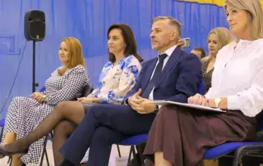 Ślubowanie pierwszak&oacute;w w Zespole Szkolno - Przedszkolnym w Łękawie 58