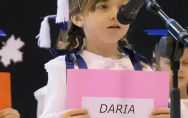 Ślubowanie pierwszak&oacute;w w Zespole Szkolno - Przedszkolnym w Łękawie 79