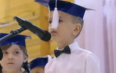 Ślubowanie pierwszak&oacute;w w Zespole Szkolno - Przedszkolnym w Łękawie 90