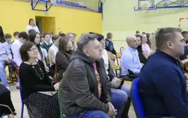 Ślubowanie pierwszak&oacute;w w Zespole Szkolno - Przedszkolnym w Łękawie 105