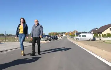 Przebudowa drogi w Postękalicach zakończona 15