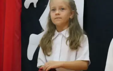 Ślubowanie pierwszak&oacute;w w Szkole Podstawowej w Dobiecinie 5