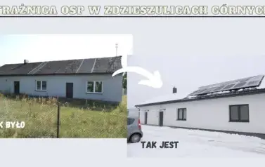 Przebudowa sali OSP w Zdzieszulicach G&oacute;rnych zakończona 19