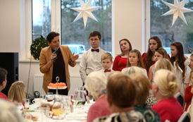 Gminna Wigilia dla Senior&oacute;w w Łękawie 5