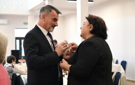 Gminna Wigilia dla Senior&oacute;w w Łękawie 38