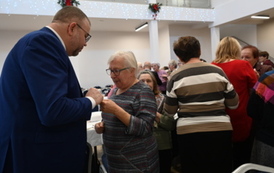 Gminna Wigilia dla Senior&oacute;w w Łękawie 45