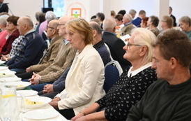 Gminna Wigilia dla Senior&oacute;w w Łękawie 60