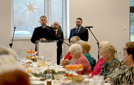 Gminna Wigilia dla Senior&oacute;w w Łękawie 62