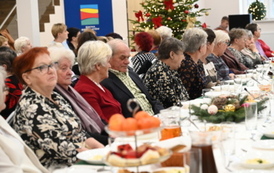 Gminna Wigilia dla Senior&oacute;w w Łękawie 66